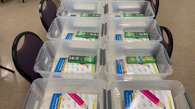 Homework boxes